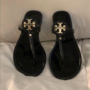 Tory Burch Black Jelly Sandals!